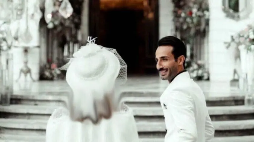 جشن عروسی مجلل مهران ضیغمی بازیگر محبوب؛ ست عروس و داماد که همه را متحیر کرد - وب‌گردی