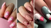 ایده‌های بی‌نظیر دیزاین ناخن قلبی برای دختران جذاب