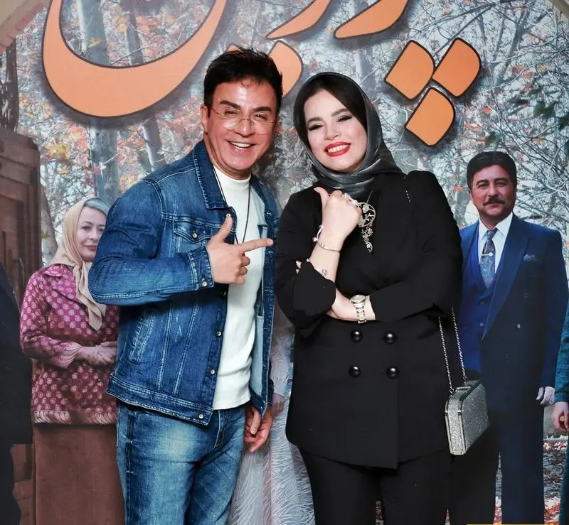 ملیکا شریفی نیا و داریوش فرضیایی