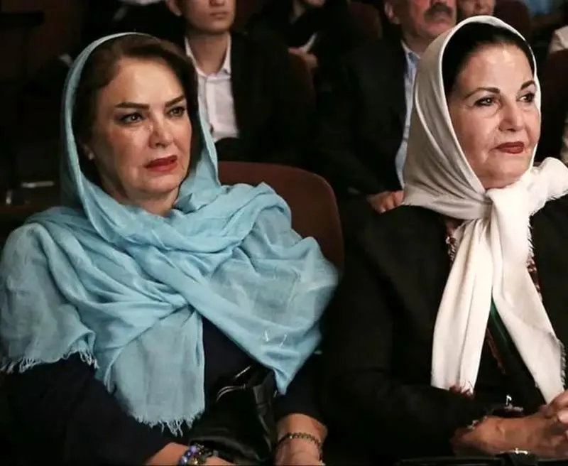 نیلوفر(شهین خلیلی) و پوری بنایی، بازیگران قبل انقلاب را در 74 و 79 سالگی