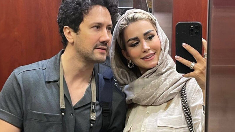 جشن تولد سپیده بزمی‌پور همسر شاهرخ استخری در خانه رویایی شان!