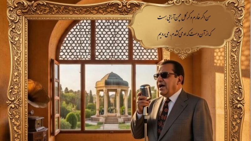 غلامحسین بنان؛ صدایی که مرز زمین و آسمان را محو می‌کند با غزل عاشقانه حافظ