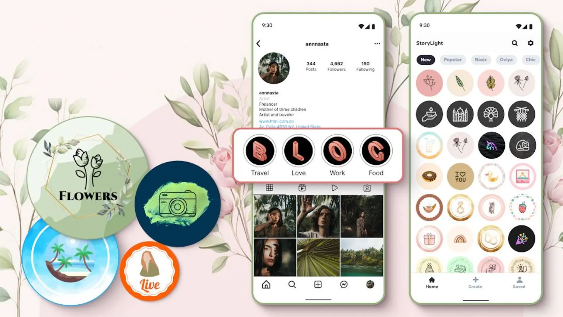 کاور هایلایت اینستا