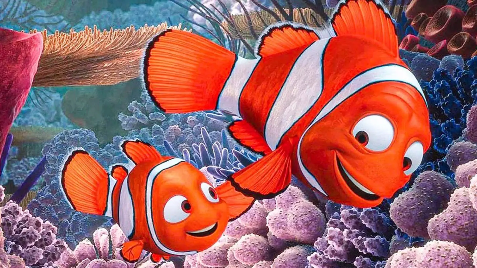 Marlin and nemo in finding nemo ۱۰ شاهکار بزرگ سینمای ماجراجویی در ۱۰۰ سال اخیر | نمابان و به نقل از گیمفا