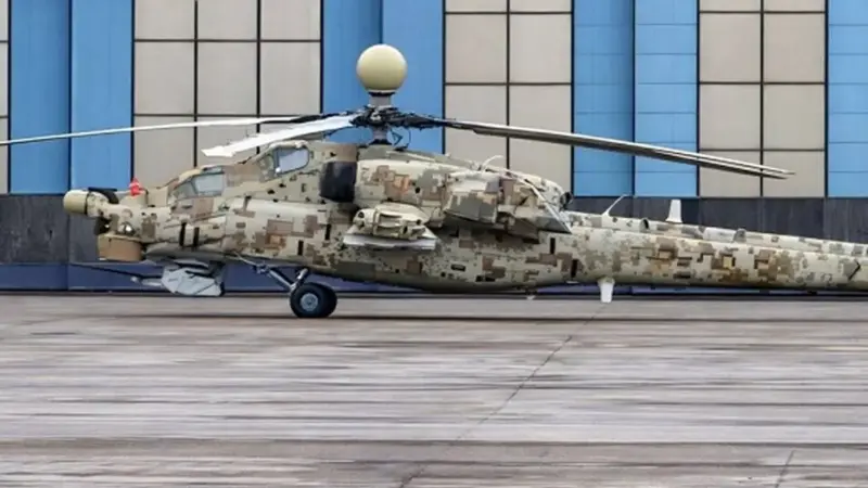 رویت مجدد بالگرد تهاجمی روسیه در آسمان تهران