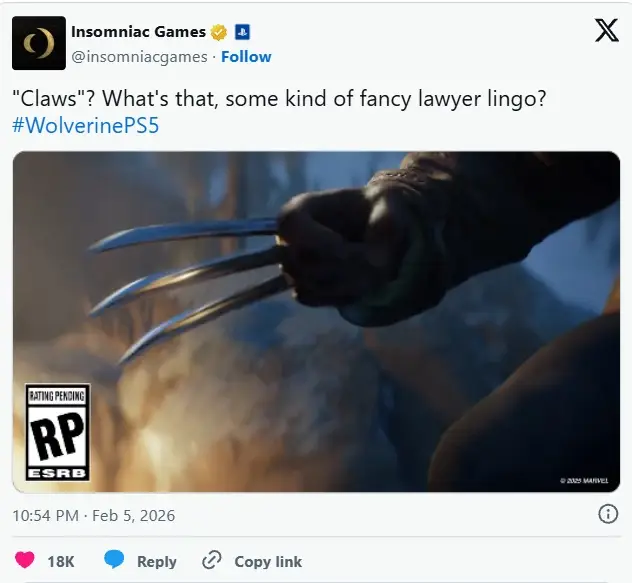 Screenshot 2026 02 06 231253 اشاره سازندگان Marvel’s Wolverine به حضور Daredevil باعث هیجان طرفداران شد | نمابان و به نقل از گیمفا