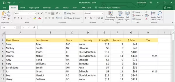 آموزش ترفند های اکسل