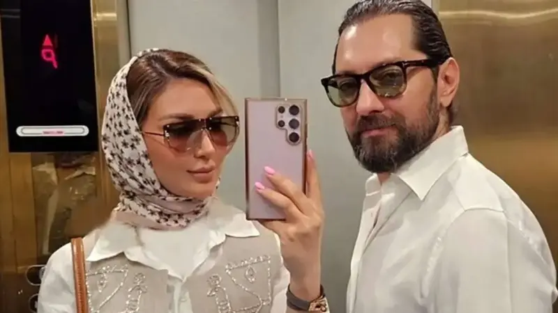 نگاهی به چیدمان ویلا سرسبز و بهاری بهرام رادان و مینا مختاری