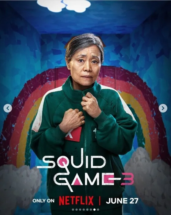 پوستر‌ شخصیت‌های فصل سوم Squid Game منتشر شد - گیمفا