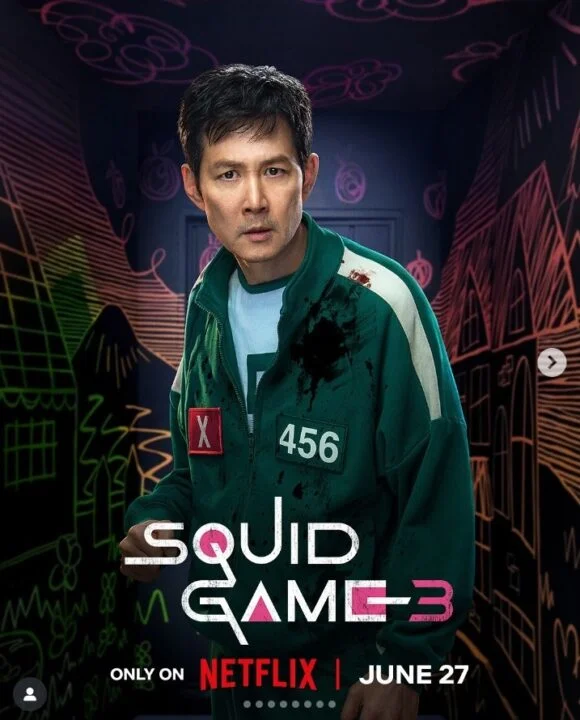 پوستر‌ شخصیت‌های فصل سوم Squid Game منتشر شد - گیمفا