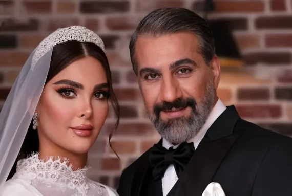 آلبوم عروسی محمد نادری بازیگر سریال نوروزی بیگانگان