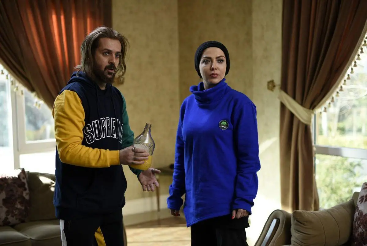 سفر در زمان؛ سلفی «لیلا اوتادی» و «احمد مهرانفر» سال 1397 - وب‌گردی