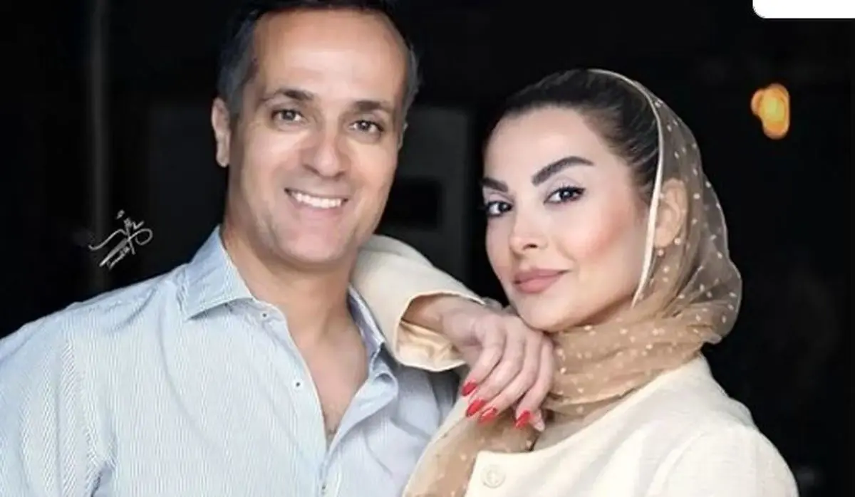 جنجالی و حاشیه ساز بوسه همسر احمد مهرانفر در خیابان - وب‌گردی