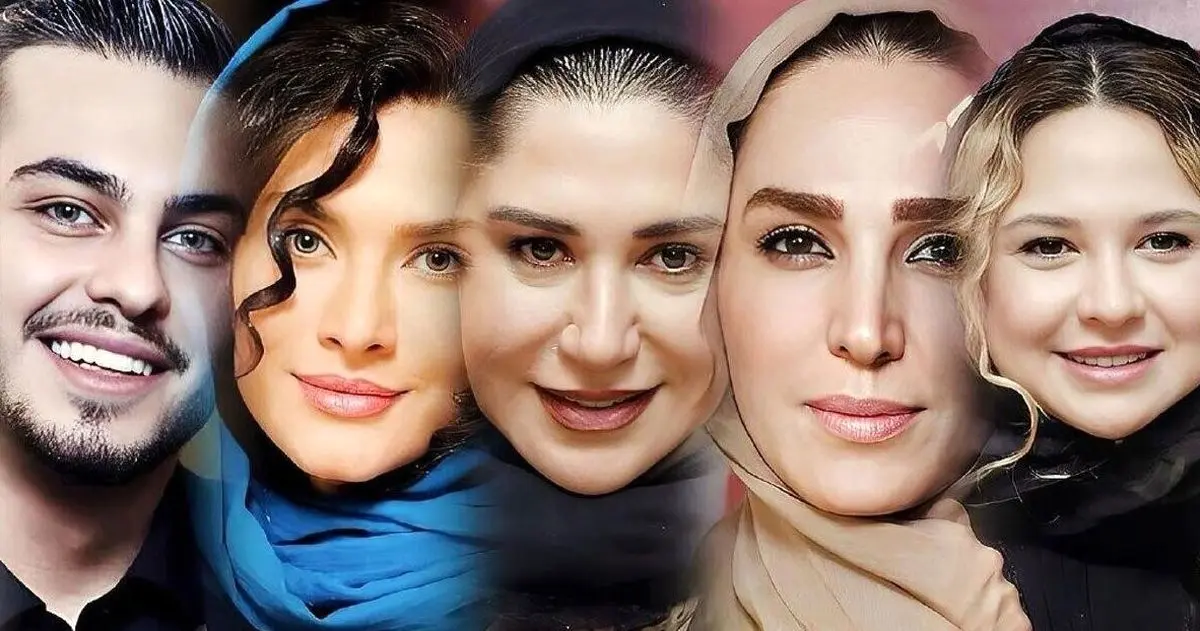 تغییرات عجیب بازیگران سریال فریبا در واقعیت همسران - وب‌گردی