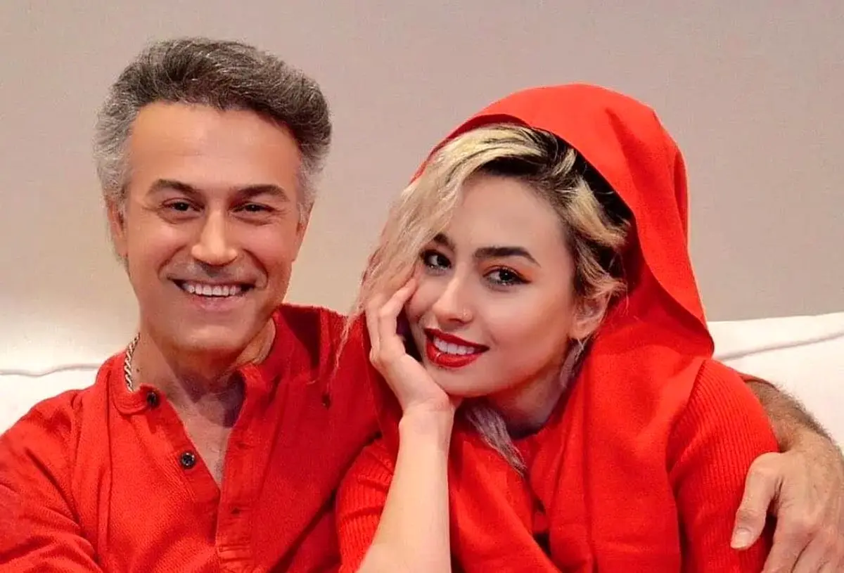 پوشش متفاوت همسر بازیگر معروف ایرانی در خارج از کشور - وب‌گردی