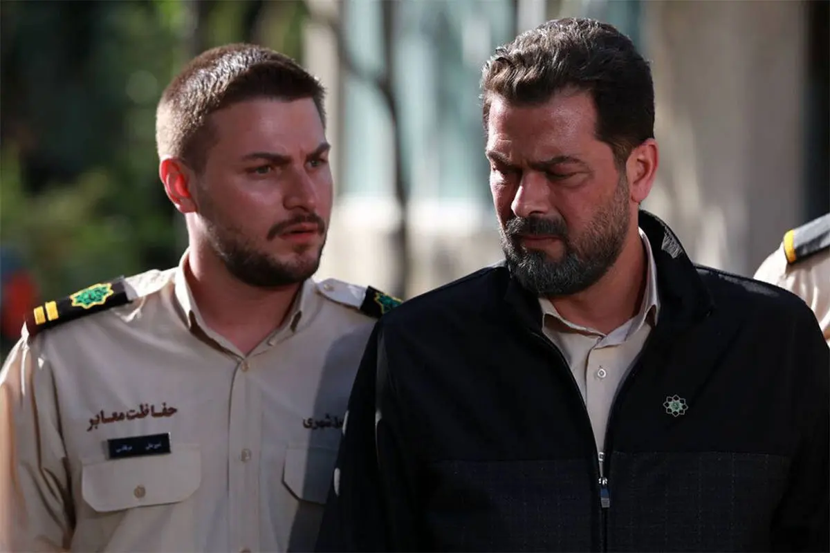 سلفی صمیمی دارا حیایی با بازیگر زن سریال یزدان در پشت صحنه - فرهنگی