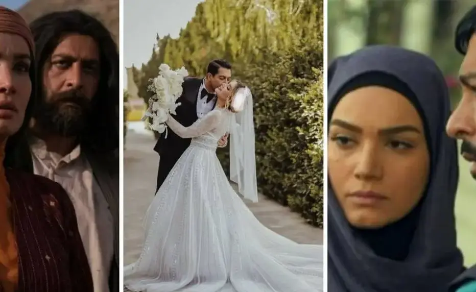 ‌های مشترک متین ستوده و کامران تفتی عروس و داماد سینما - وب‌گردی