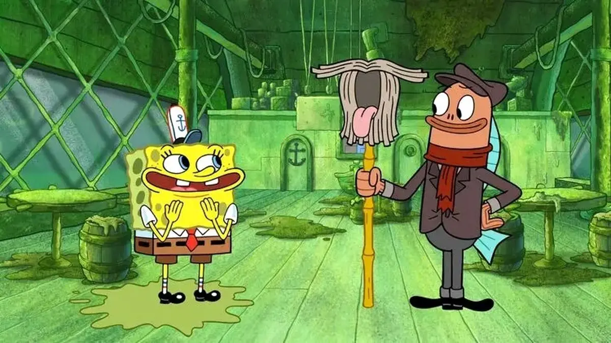 باب‌ اسفنجی و ماجرای عجیب نظافت کراستی کراب - وب‌گردی