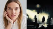 اسکارلت جوهانسون در پشت صحنه فیلم The Exorcist