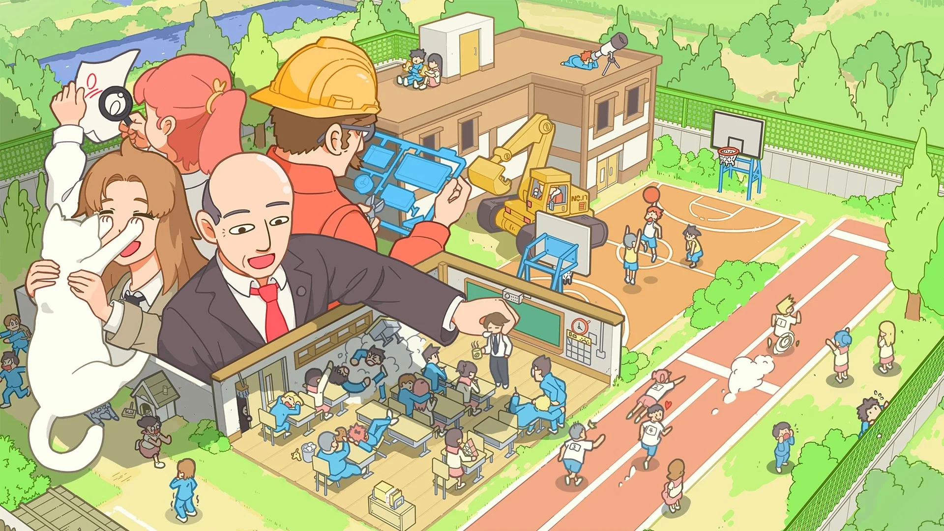 نقد و بررسی بازی Let’s School - بازی‌ها