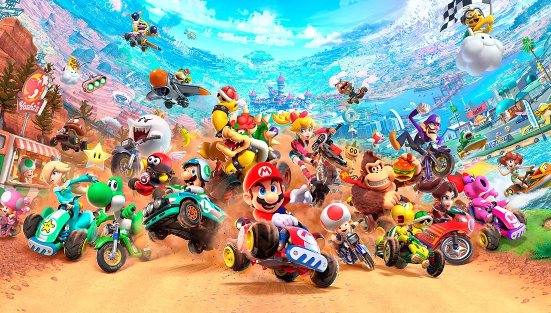 معرفی بازی Mario Kart World / اولین ماشین پولسازی نینتندو سوییچ ۲ - بازی‌ها