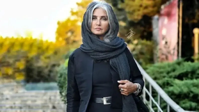 استایل اسپرت رویا جاویدنیا در ۶۰ سالگی