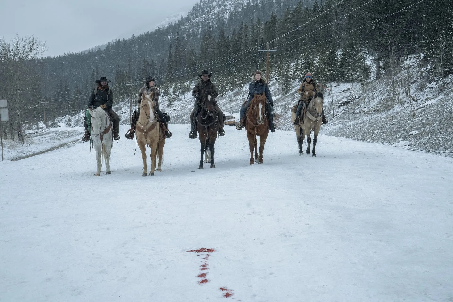 گشت‌زنی اهالی جکسون در فصل دوم سریال The Last of Us