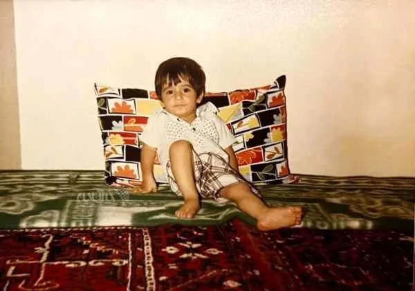 عکس قدیمی رضا رشیدپور