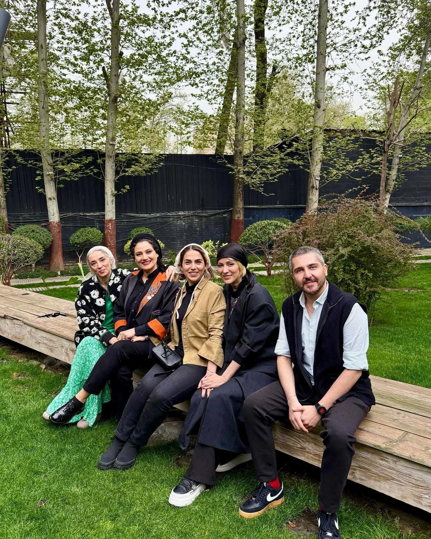 عیددیدنی شبنم مقدمی با عوامل سریال تاسیان