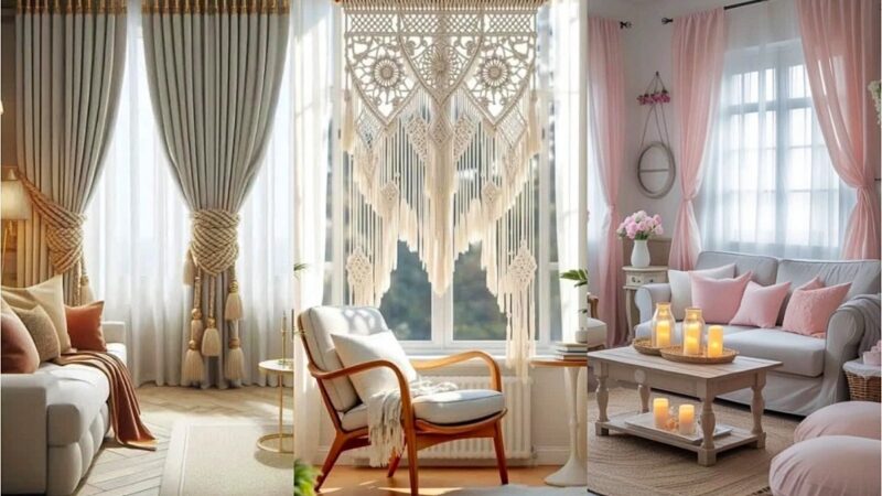 مدل‌های پرده پذیرایی عروس