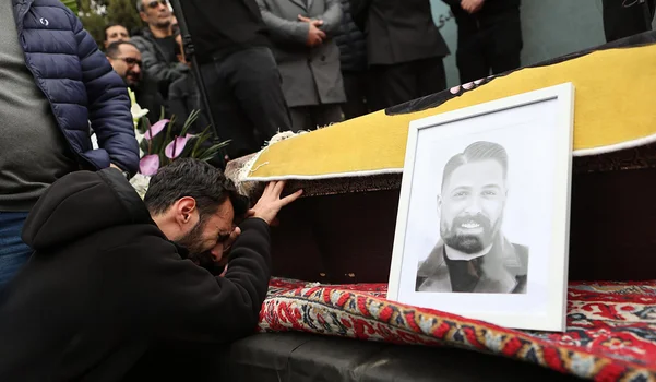 مراسم چهلم حمید هیراد + استایل هنرمندان