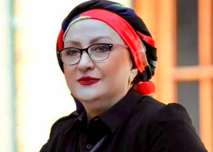 جشن شب سال نو میلادی مریم امیر جلالی با کلاه بابانوئل - وب‌گردی