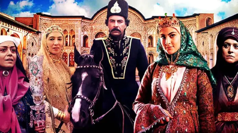 قبل و بعد از گریم بازیگران سریال بانوی عمارت