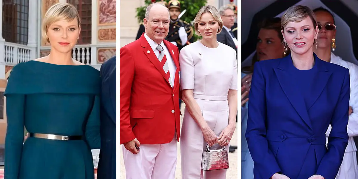 استایل فراتر از سلطنت؛ خاص‌ترین کت‌وشلوارهای شارلین - وب‌گردی