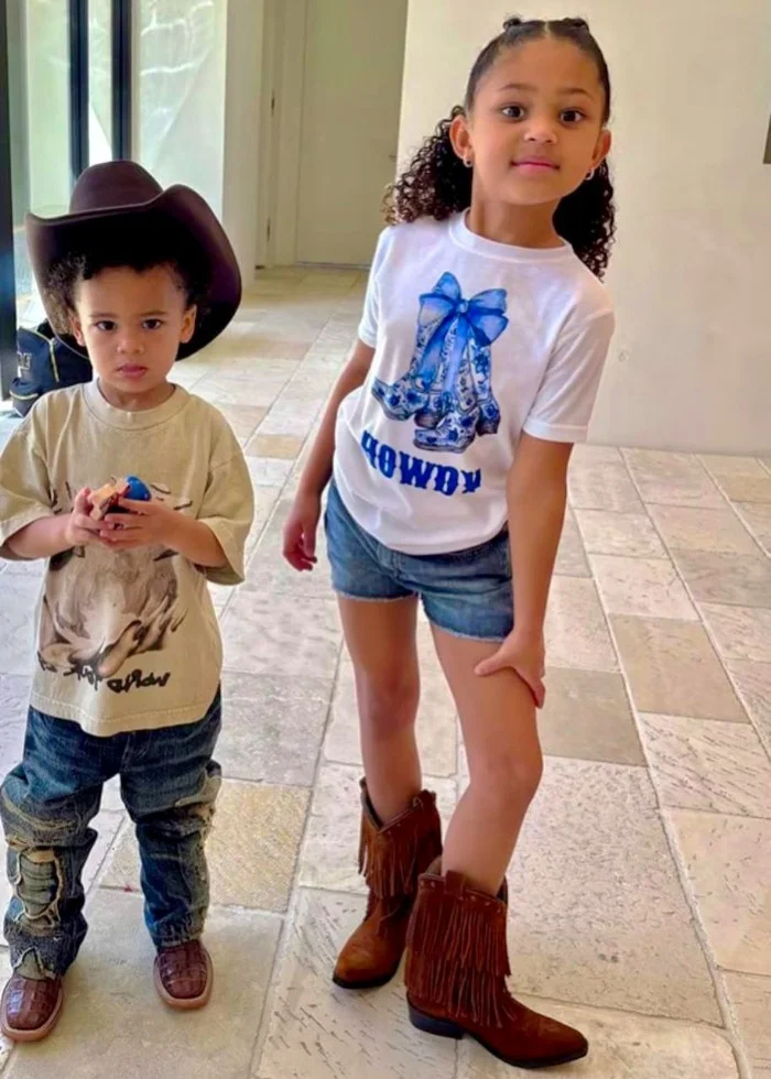 عکس فرزندان تراویس اسکات