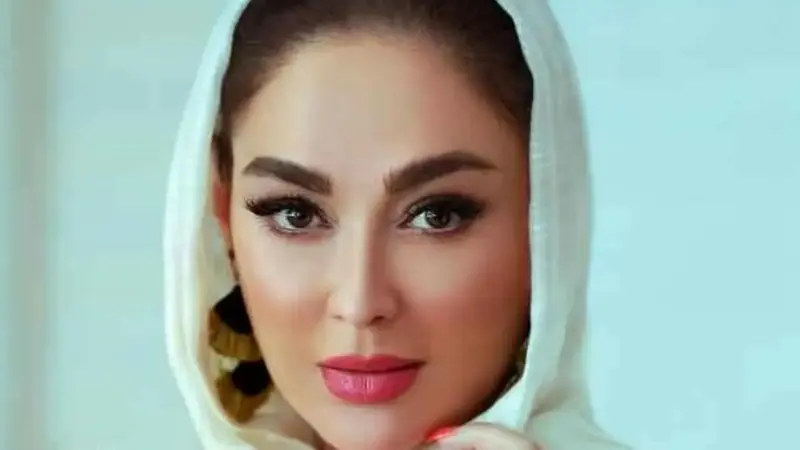 بیوگرافی الهام حمیدی  و عکس موهای عروسکی با همسرش