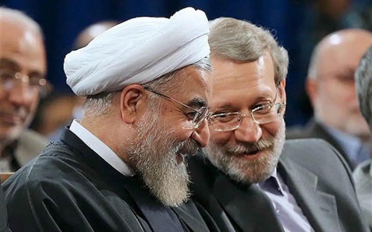 جشن عروسی پسر شهید علی لاریجانی با حضور حسن روحانی - وب‌گردی