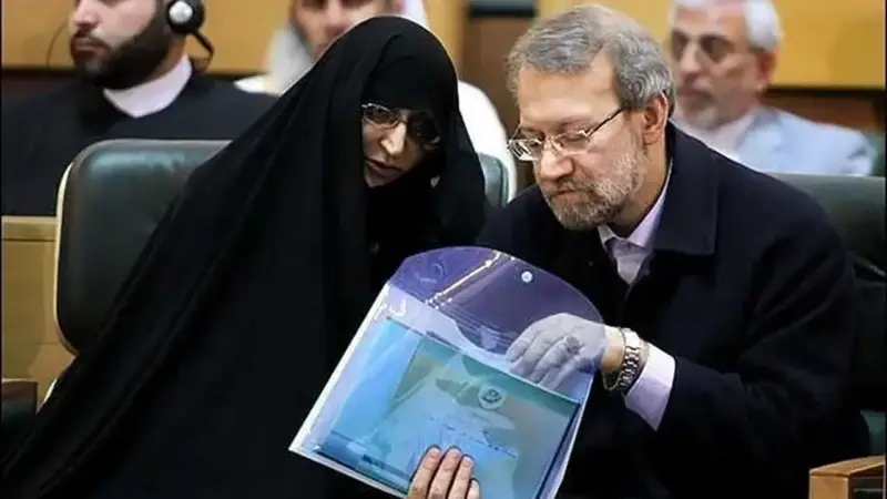 عکس همسر و دختران ساده و شیک شهیدعلی لاریجانی + بیوگرافی و عکس ها و تعداد برادرانش
