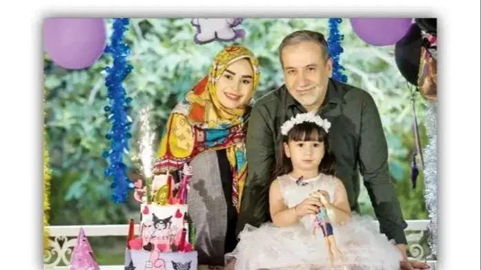عکس های جشن تولد مجلل دختر زیبای عباس عراقچی وزیر امور خارجه  / از کیک با دیزاین هالیوودی تا  همسر دوم فوق جوانش