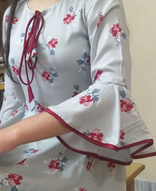 مدل آستین مانتو و لباس مجلسی