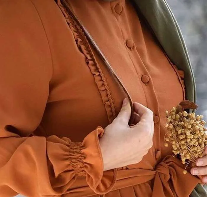 مدل آستین مانتو و لباس مجلسی
