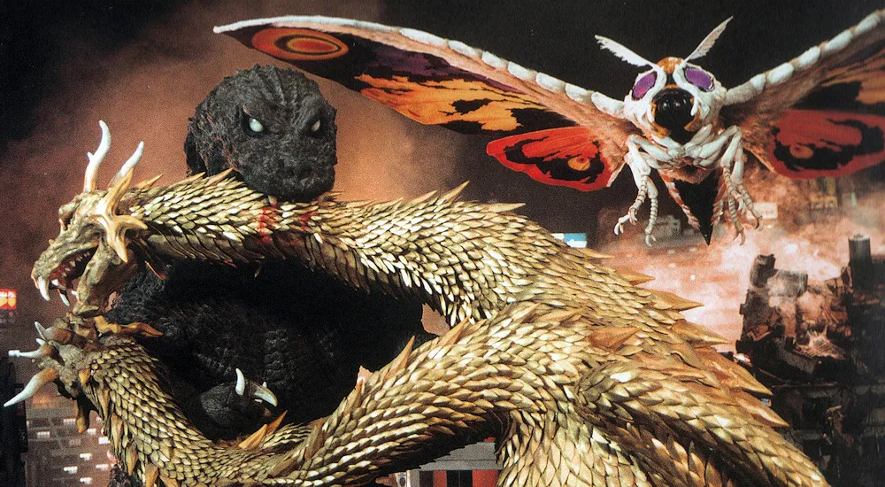 فیلم Godzilla, Mothra and King Ghidorah: Giant Monsters All-Out Attack محصول سال ۲۰۰۱