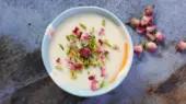 طرز تهیه فرنی با اندازه مواد لازم
