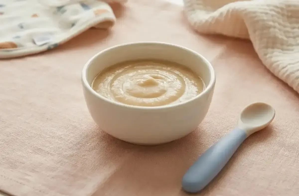 پوره سیب زمینی برای نوزاد