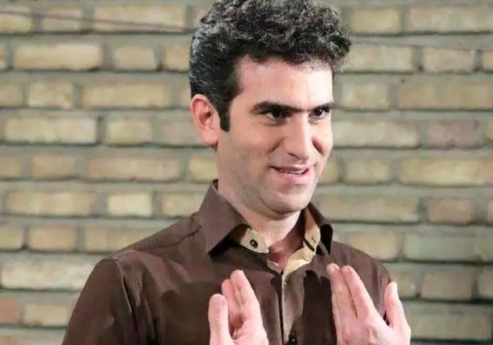 سفر در زمان؛ تیپ و چهرۀ عجیب «هوتن شکیبا» در سال 95 - وب‌گردی