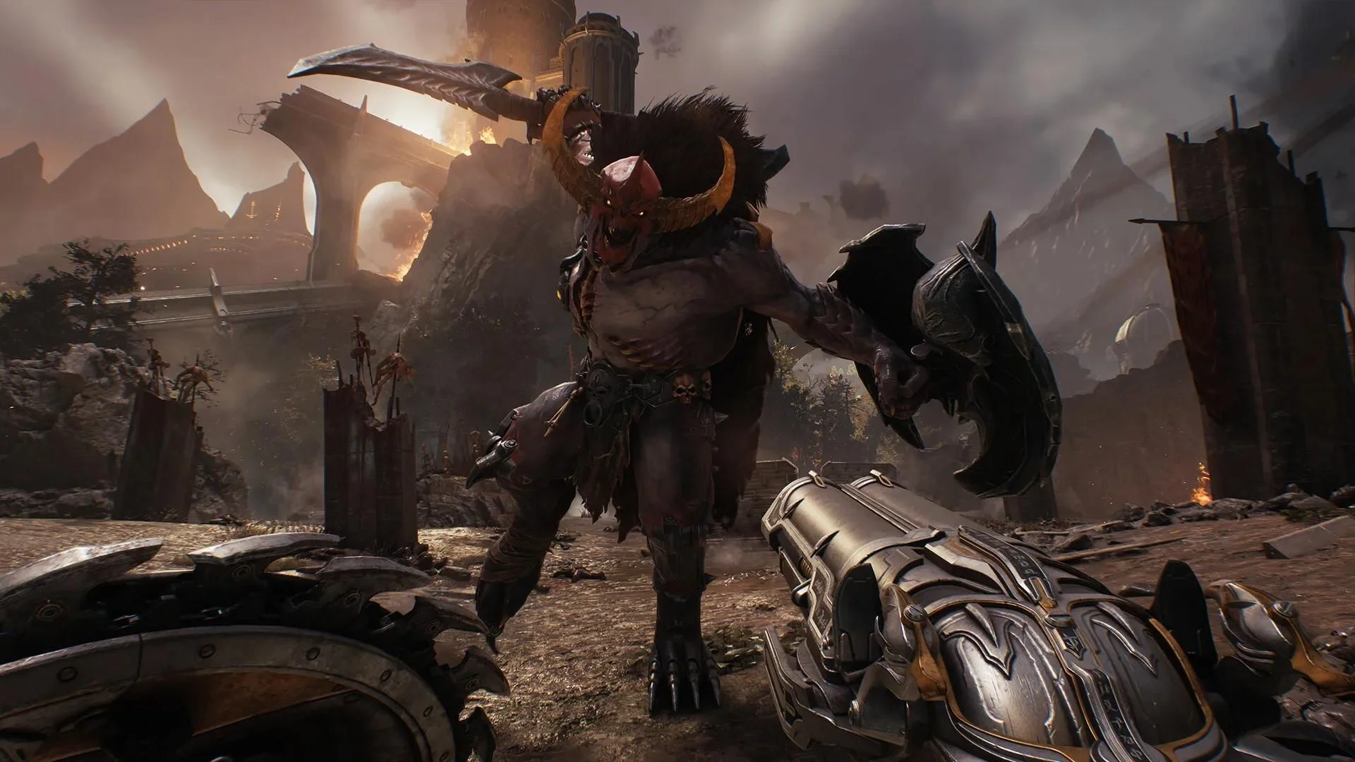 تصویر جدیدی از بسته الحاقی بازی DOOM: The Dark Ages منتشر شد - وب‌گردی