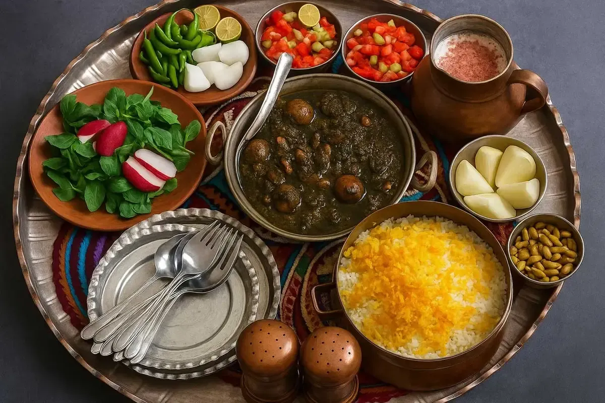بهترین دورچین قورمه سبزی؛ با قورمه سبزی چی بخوریم؟ - وب‌گردی