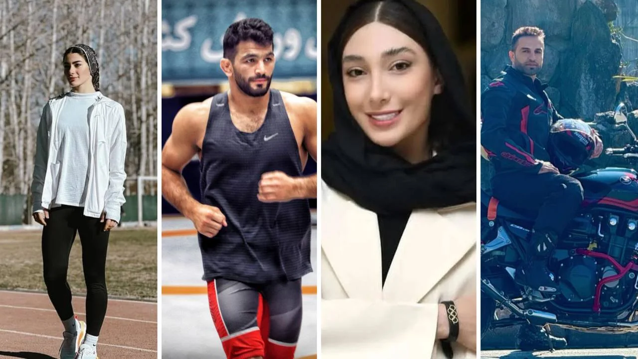 قاب ورزشی حسن، مبینا، فاضل و آتوسا گلشادنژاد - وب‌گردی