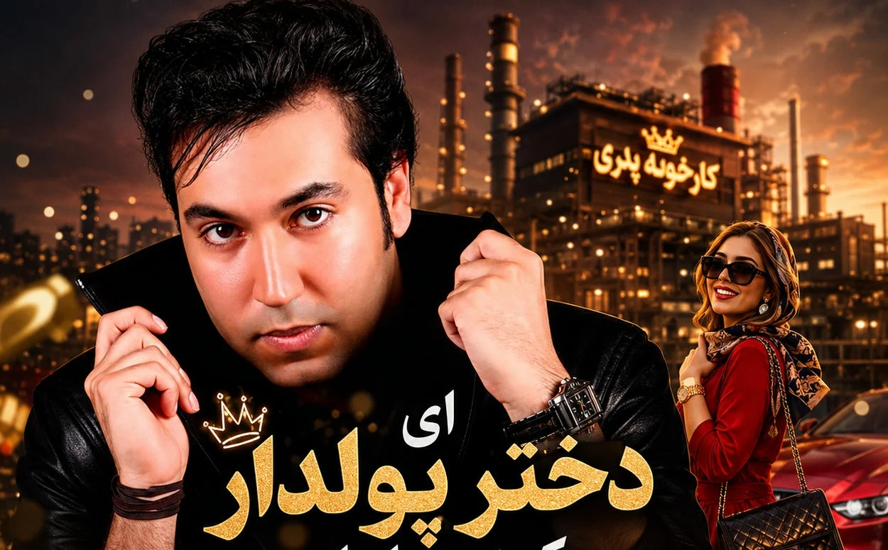 دانلود آهنگ ای دختر پولدار که بابات کارخونه داره
