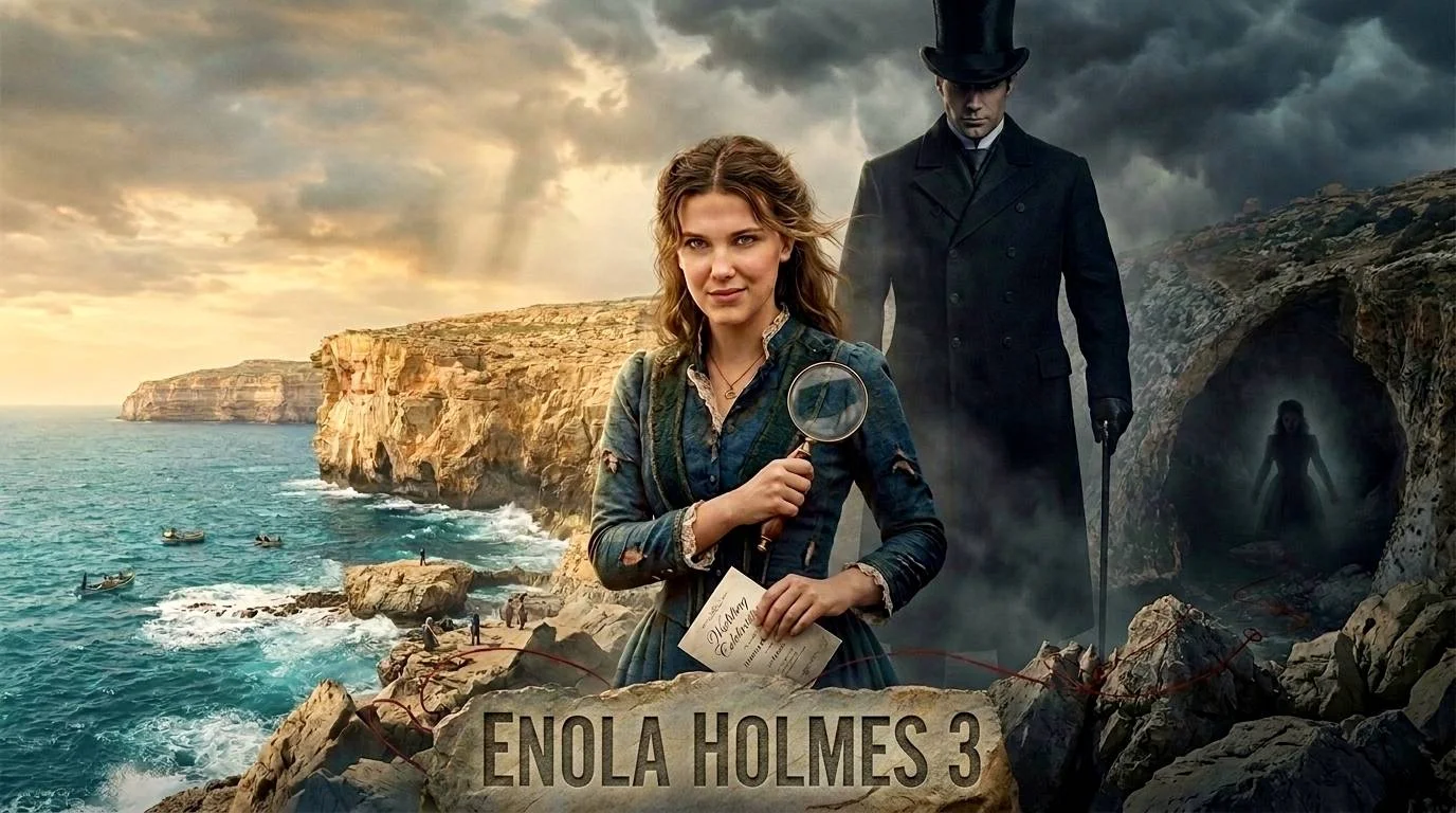 وداع تلخ با منطق در Enola Holmes 3؛ وقتی جزیره مالت تبدیل به کابوس داستان می‌شود - فیلم و سریال